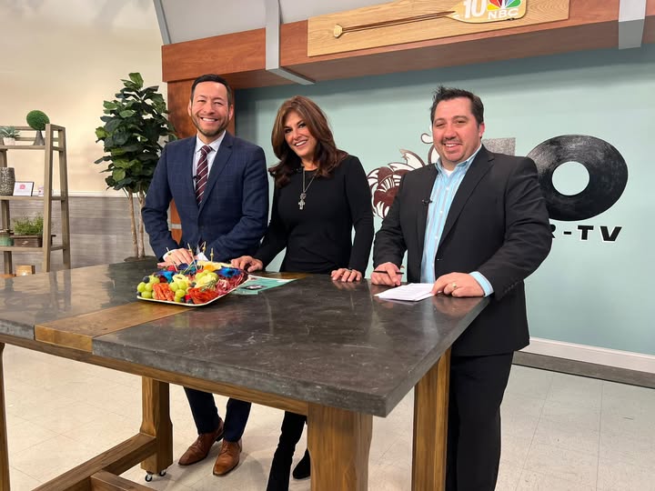 Pat Cruz at TV Station